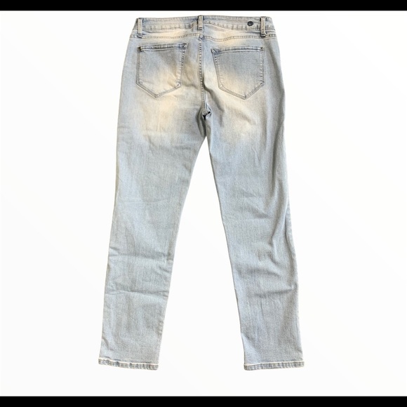 KENSIE Light Wash Denim Skinny Jeans With Pockets Blue Size 8 - Picture 8 of 12